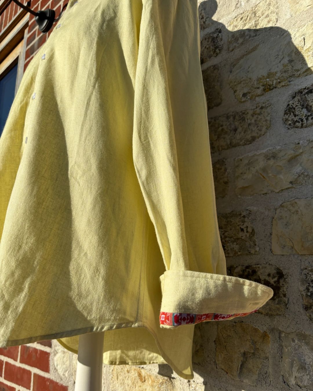 Yellow Linen Shirt