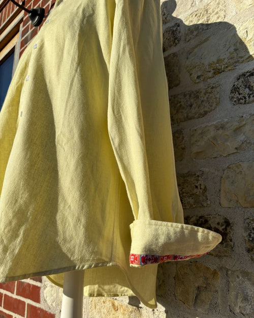 Yellow Linen Shirt