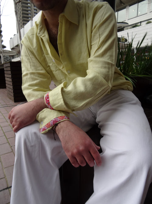 Yellow Linen Shirt